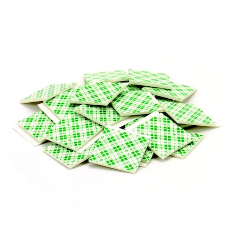 3M 3M 4026 Double Sided Foam Squares, 1" x 1", 1/16", Natural, PK1000 T9114026